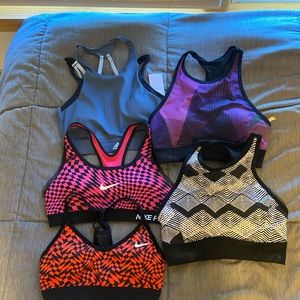 Bundle of Sports Bras- Nike, Adidas, Lucy